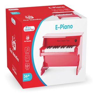 Electronic piano - 25 keys - red